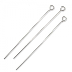 Clous tête ronde 50x0.8 mm en Acier inox x10