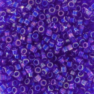 Miyuki Delica 11/0 DB0178 - Transparent Cobalt AB x8g