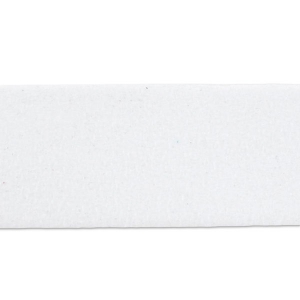 Lacet Suédine 20 mm Blanc x1m