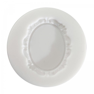 Mini moule silicone pour pâte polymère pâte de métal Camée simple