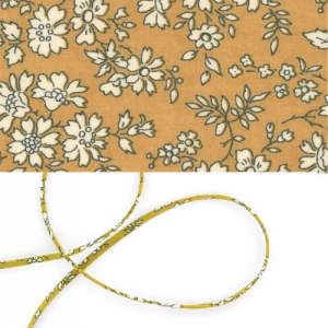 Cordon en tissu Liberty - Capel - Mustard x1m