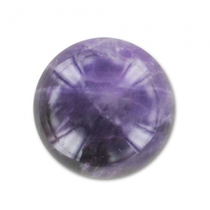 Perle ronde en pierre gemme Amethyste 16 mm x1