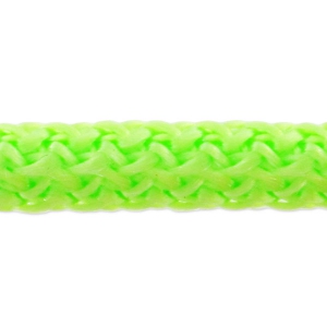 Corde tressée  5 mm Vert Fluo x1m