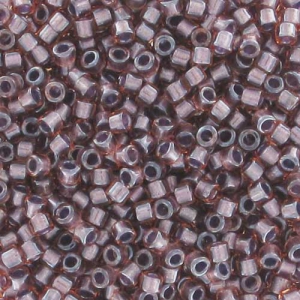 Miyuki Delica 11/0 DB0912 - Topaz Spkl Cinnamon Lined x8g