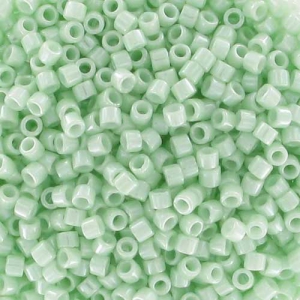 Miyuki Delica 11/0 DB1536 - Opaque Light Mint Ceylon x8g