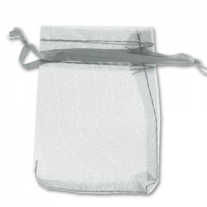 Sachets Organza 70x90 mm Gris x20