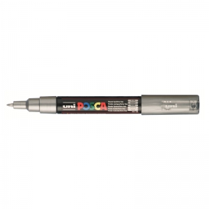 Marqueur Posca pointe conique extra-fine 1 mm Argent