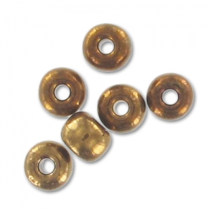 Preciosa Perles rocailles 6/0 4 mm - Cuivre Bronze x20g