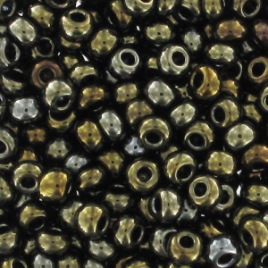 Preciosa Perles rocailles 9/0 2.5 mm - Brown Iris x20gr