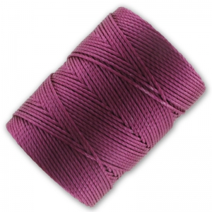 Fil C-LON Beading Cord 0,50 mm Raspberry x84m