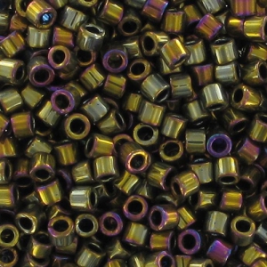 Miyuki Delica 10/0 DBM0029 - Purple Gold Iris Metallic x8g