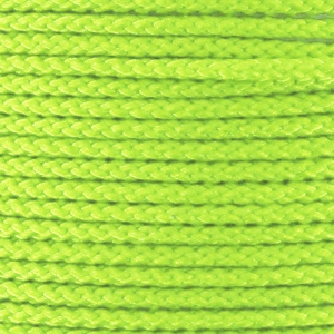Fil de jade / Fil nylon tressé 1.3 mm Vert Anis Fluo x2.90 m