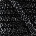Cordon perlé 5 mm Noir x 1m