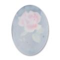 Cabochon fleuri 18x13 mm Hyacinth x1