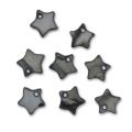 Sequins étoile Nacre 12 mm Cinnamon/Grey x10