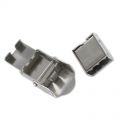 Fermoir pour lacet 10 mm Acier inoxydable x1