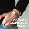 Marteau avec 9 embouts pour texturiser le métal x1