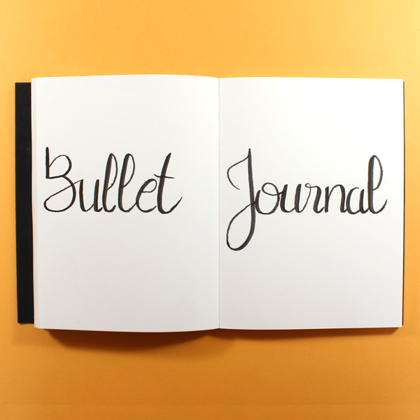 Tuto DIY exemple de bullet journal pour Août