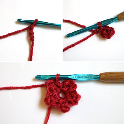 Pochette canevas coton Natura XL : Etape 5