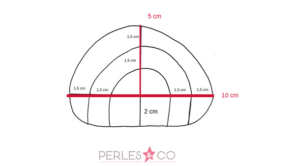 patron porte monnaie punch needle