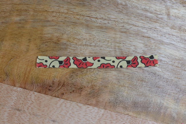 Tutoriel facile bague large Wax africain fleurs de mariage : Etape 4