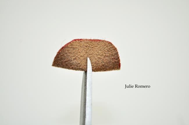 Bague en soutache avec cabochon PureCrystal et hématites : Etape 13