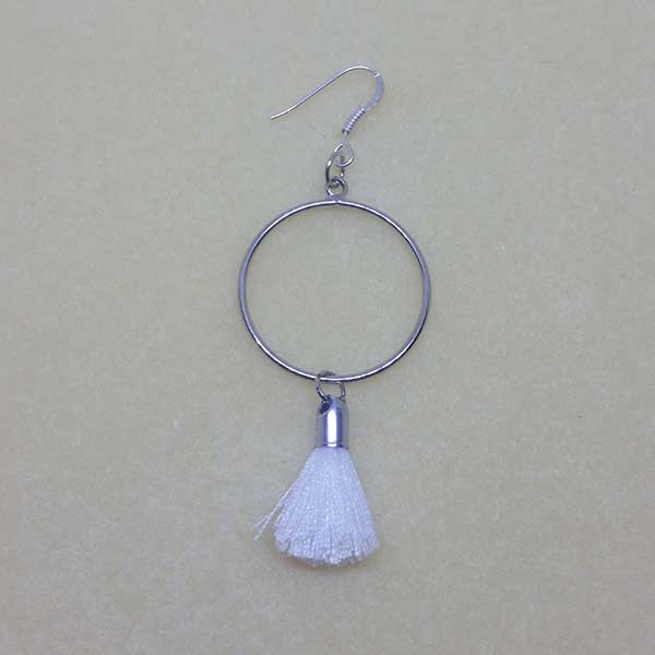 Boucles d'oreilles facile DIY avec des perles en verre Star beads : Etape 12