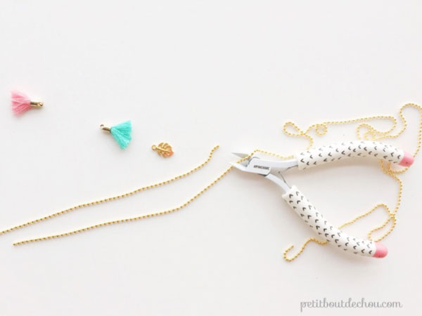 DIY bracelet multirang brésilien, tresse et tissage miyuki : Etape 5