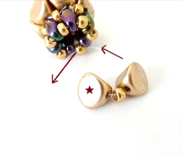 Collier « Idyle » © par PUCA® : Etape 11