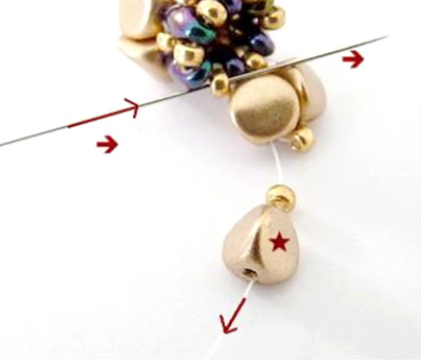 Collier « Idyle » © par PUCA® : Etape 13