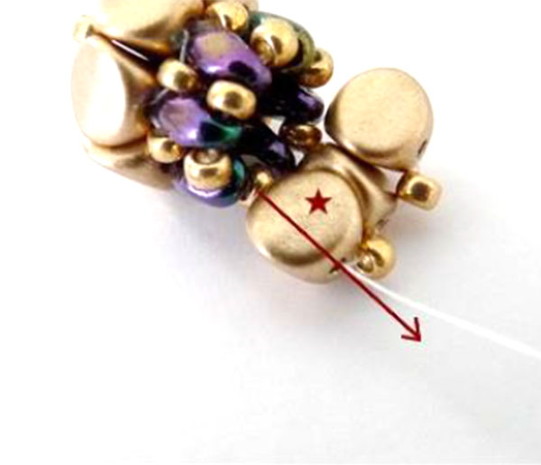 Collier « Idyle » © par PUCA® : Etape 14