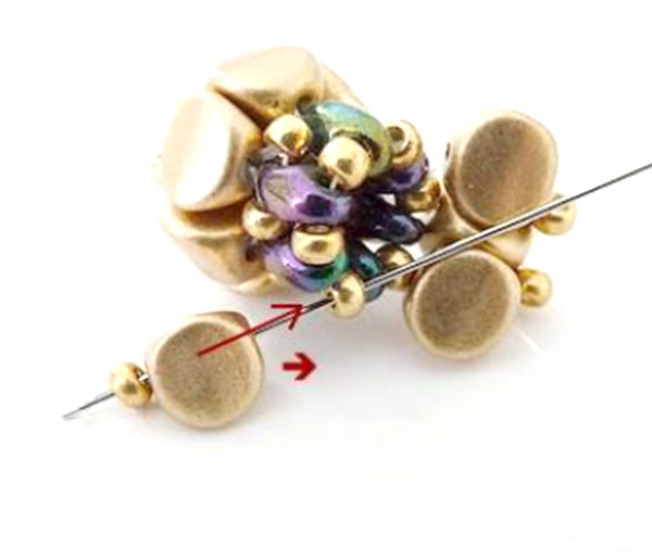 Collier « Idyle » © par PUCA® : Etape 15