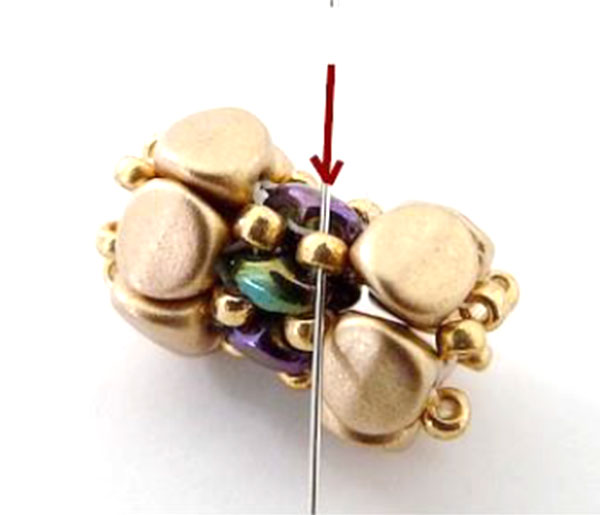 Collier « Idyle » © par PUCA® : Etape 17