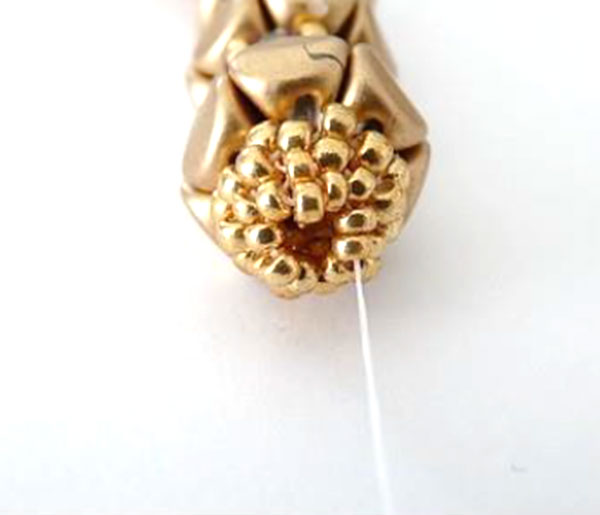 Collier « Idyle » © par PUCA® : Etape 26