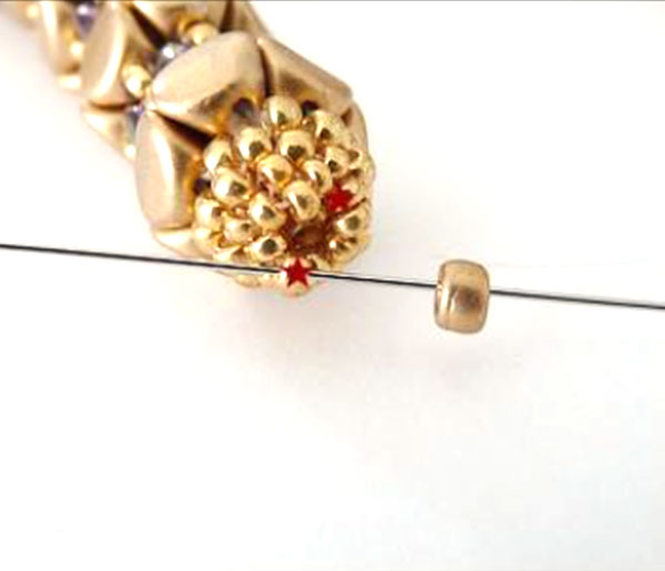 Collier « Idyle » © par PUCA® : Etape 27