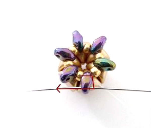 Collier « Idyle » © par PUCA® : Etape 8