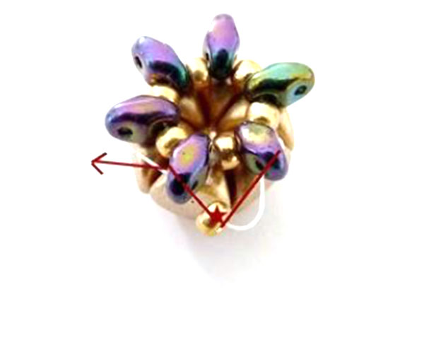 Collier « Idyle » © par PUCA® : Etape 9