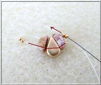 Collier DIY Siane avec des perles de verre Paros et Kos par Pucas