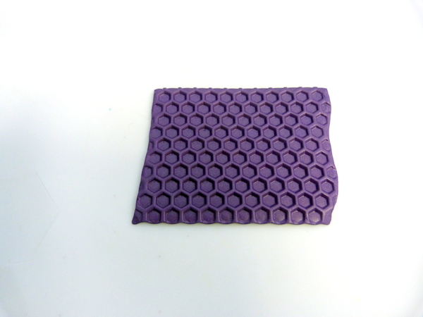 Collier ethnique en pâte polymère avec la technique du Mica Shift : Etape 1