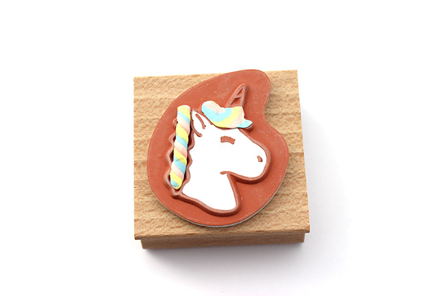 porte-clef-licorne-fimo-tampon-3