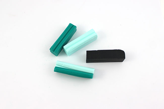 Torque ou ras de cou polymère effet Malachite : Etape 1 Torque ou ras de cou polymère effet Malachite : Etape 1