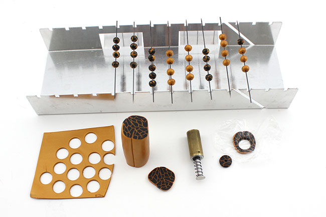 Bracelet wrap en pâte polymère : Etape 11