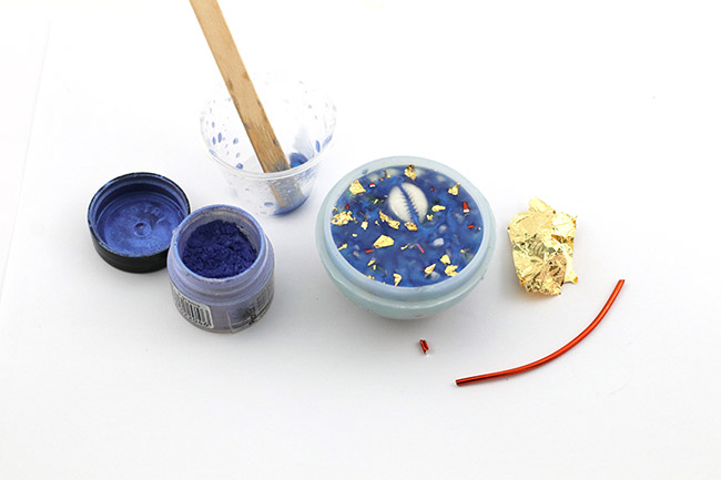 Comment faire une orgonite en résine : tuto DIY débutant : Etape 4