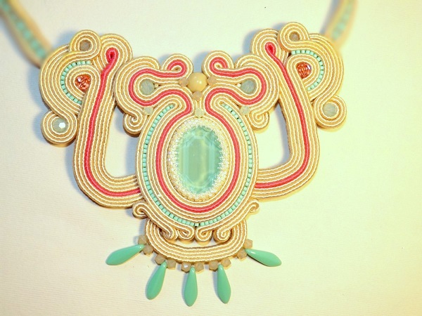 DIY parure de bijoux en soutache et cristaux PureCrystal