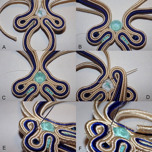 DIY parure de bijoux en soutache et cristaux PureCrystal