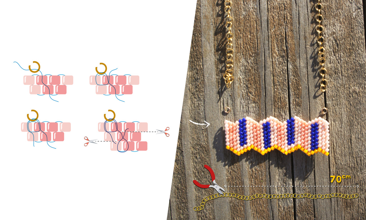 tuto-diy-sautoir-graphique-motif-zigzag-en-tissage-brick-stitch-perles-miyuki-delicas-montage-fil-anneaux-etape2