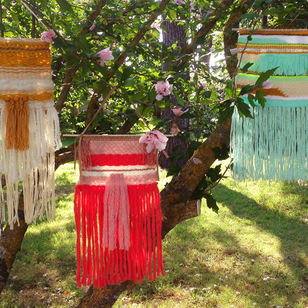 Tissage de laine mural Laine Essentials et Laine Fashion Gigantic