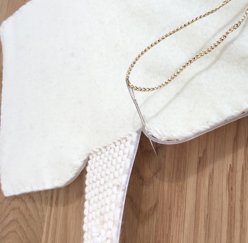 Pochette Canevas et laine Natura XL : Etape 9