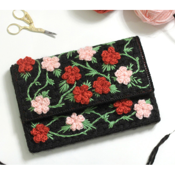 Pochette canevas coton Natura XL