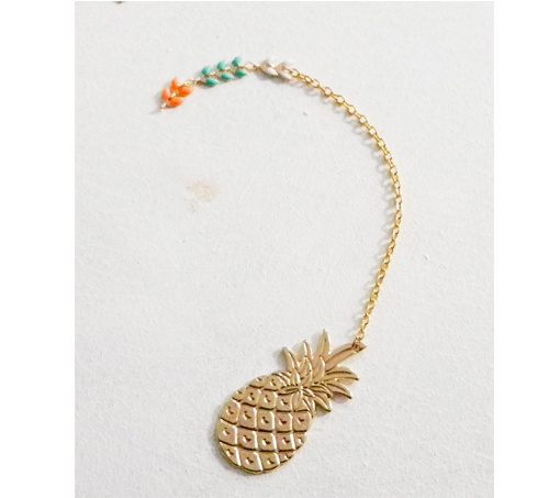 Sautoir Ananas et Chaîne épis : Etape 6